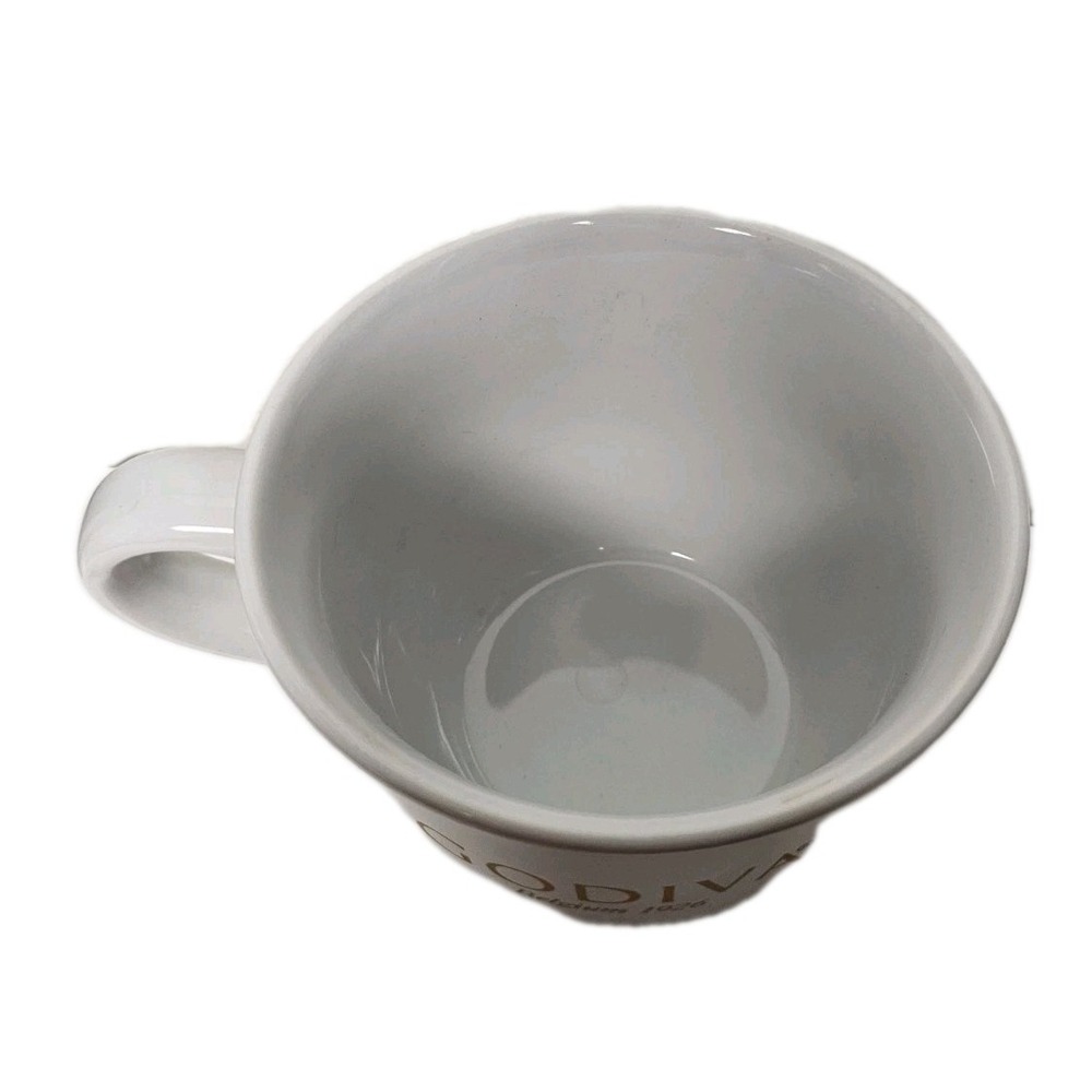 Godiva Belgium 1926 White Oversized Coffee Soup Cup Mug - Picture 2 of 5